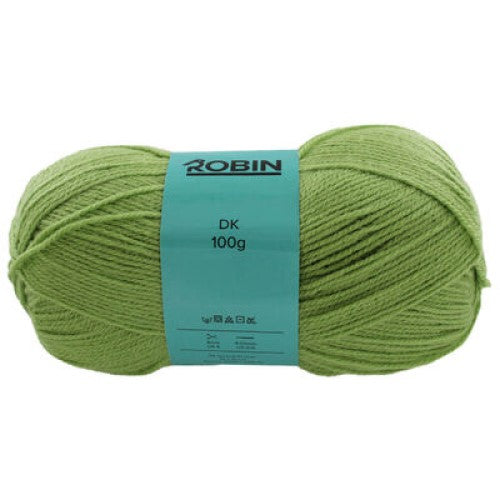 www.thewoolshop.net Robin - DK Double Knit Wool Yarn - 100g Ball - Lovat Green