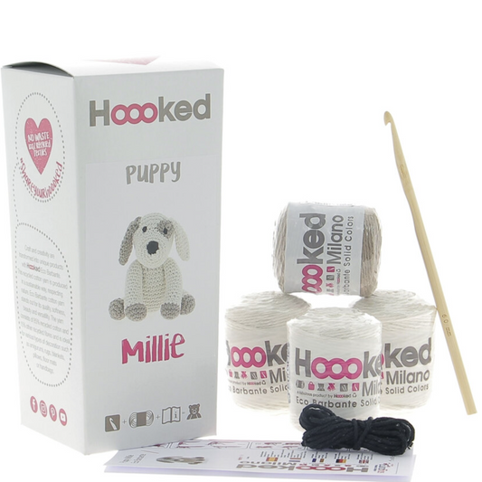 Hoooked - Crochet Kit - Millie the Puppy