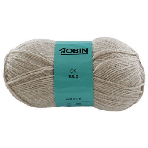 www.thewoolshop.net Robin - DK Double Knit Wool Yarn - 100g Ball - Oatmeal