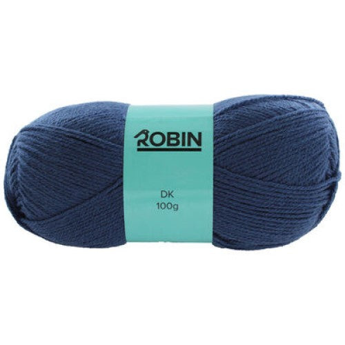 www.thewoolshop.net Robin - DK Double Knit Wool Yarn - 100g Ball - Storm