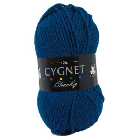 Cygnet Yarns - Chunky Wool - 100g Ball - 428 Teal