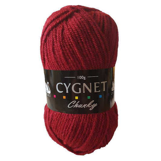 Cygnet Yarns - Chunky Wool - 100g Ball - 389 Winterberry